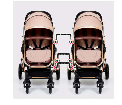 Twins Baby Stroller /Pram  Wisesonle
