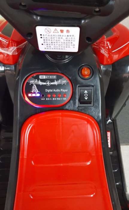 4 Wheeler Electric Kids Ride On Bike [6V]