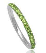 Exquisite Swarovski Ring in Genuine 925 Sterling Silver. Size 7/O
