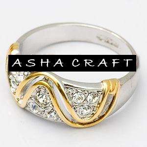 ***SIZE 6.5*** WOW! 0.48ctw Lab Diamond Golden Wave Ring