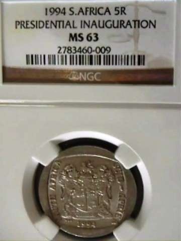 ***MS63 NGC MS63 NGC MS63*** 1994 PRESIDENTIAL INAUGURATION R5 3 COINS AVAILABLE