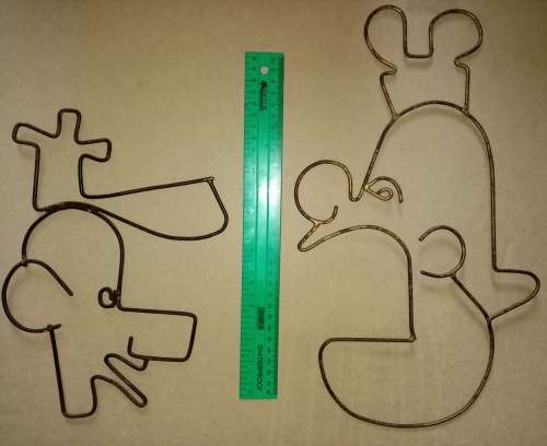 Sad Sack Wire Art