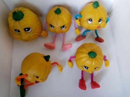 Vintage Pumpkin Noggins