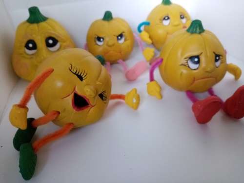 Vintage Pumpkin Noggins