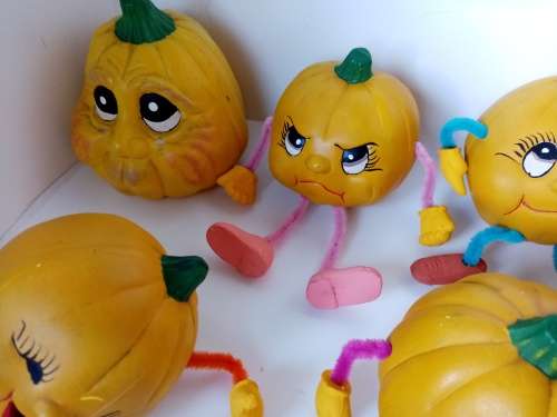 Vintage Pumpkin Noggins