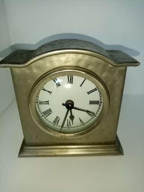 Metal Mini Mantelpiece Clock