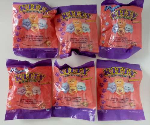 Vintage Kitty in my Pocket Packs sealed