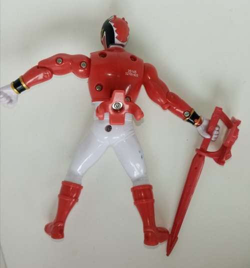 Vintage Power Ranger Action Figure with sword