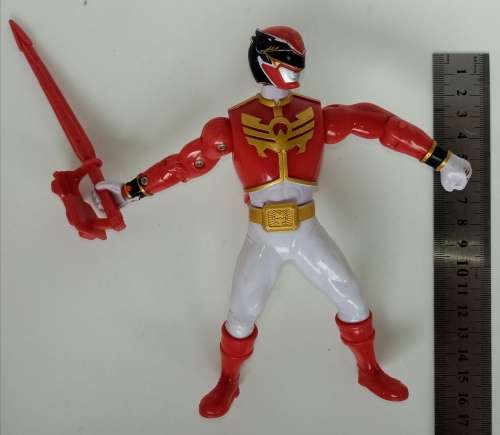 Vintage Power Ranger Action Figure with sword