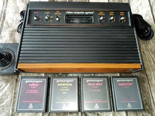 Atari 2600 6 Button Woody Lot