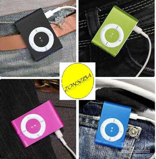 MP3 PLAYER (SHUFFLE STYLE) WITH MINI CLIP METAL CASE - EXCELLENT GIFT !!!