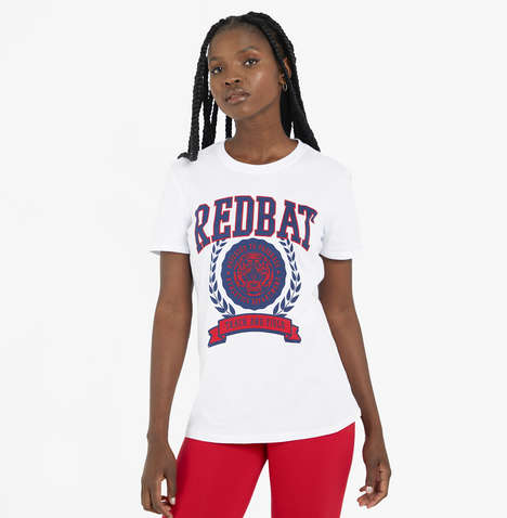 ORIGINAL Brand New Redbat T-Shirt RBT White Graphic Crew Neck Tee 59616377 (Size Large)