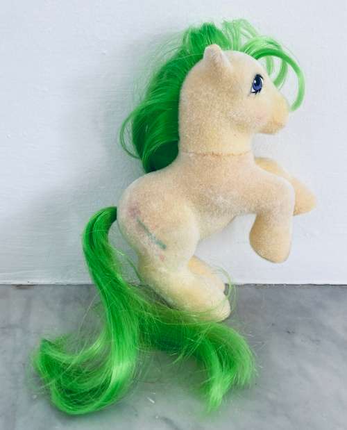 My Little Pony - So Soft - Magic Star and Truly WITH RARE STAND! (1985)