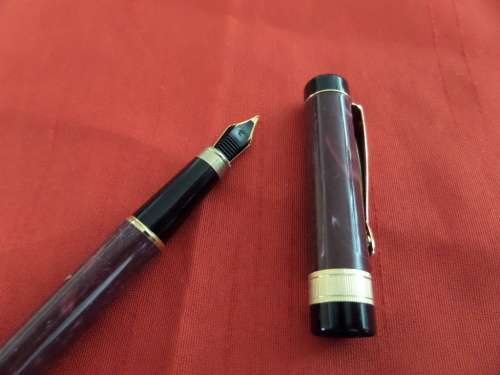 Fountain Pen with marking (Iridium Point Germany) on nip