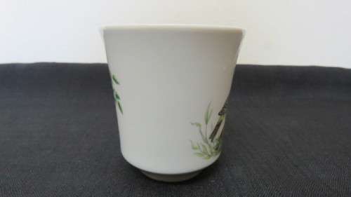 Pretty Vintage Villeroy and Boch Septfontaines Bird/Berry Demitasse Cup and Saucer