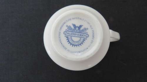 Pretty Vintage Villeroy and Boch Septfontaines Bird/Berry Demitasse Cup and Saucer