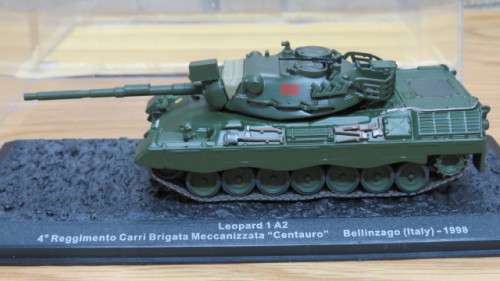 Deagostini Leopard 1 A2 4 Reggimento Carri Brigata Meccanizzata `Centauro` Bellinzago Italy 1998