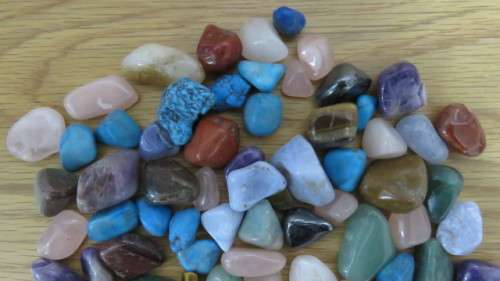 732g Mixed Crystal Tumblestones Gemstones