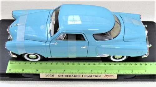 Boxed Yat Ming 1950 Studebaker Champion Die Cast Metal Collection Deluxe Edition Scale 1:18 26 cm