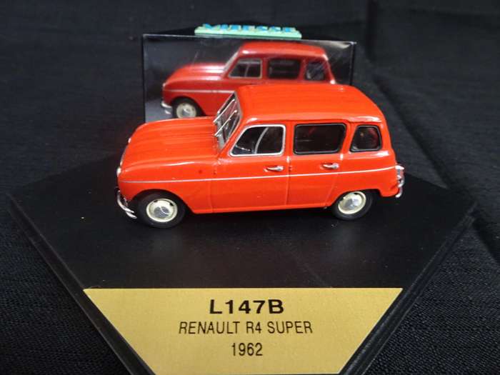 Limited Edition Vitesse L147B Renault R4 Super 1962 (Car 8cm Long) 0940/2000