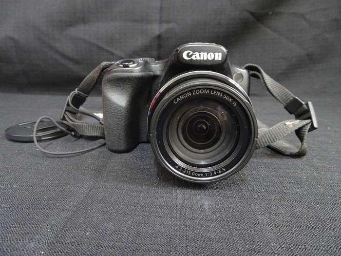 Canon - Powershot Sx60 Hs 16-Megapixel Digital Camera - Black (With Bag Free)