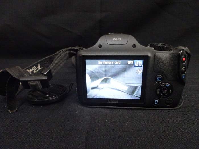 Canon - Powershot Sx60 Hs 16-Megapixel Digital Camera - Black (With Bag Free)