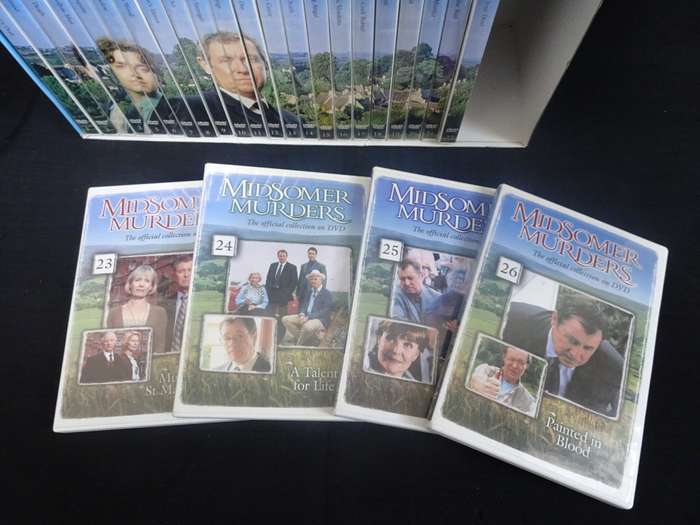 Midsomer Murders Official Collection On DVD And Book Season 1 - 26 (See My Description)