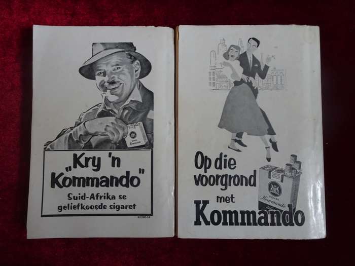 Ses Vintage 1950`s Die Swart Luiperd Reeks - Slap Hand Boekies (Sien Beskrywing)