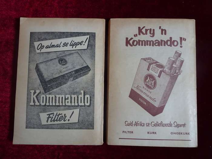 Ses Vintage 1950`s Die Swart Luiperd Reeks - Slap Hand Boekies (Sien Beskrywing)