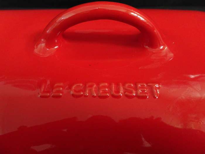 Le Creuset Rectangular Oven Dish With Lid - In Excellent Condition