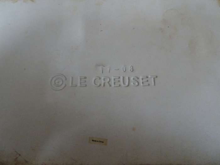 Le Creuset Rectangular Oven Dish With Lid - In Excellent Condition