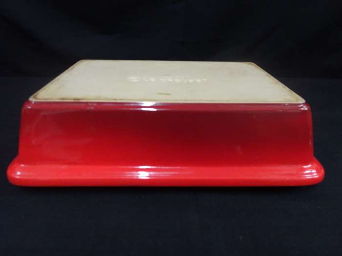 Le Creuset Rectangular Oven Dish With Lid - In Excellent Condition