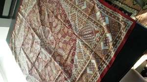 Beautiful Silk Scarf from India -  New REDUCED