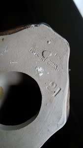 Shiwan 21.5cm high vintage Mudman Fisherman Post 1940  "Free Postage"