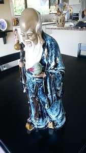 " Antique " Outstanding  Size 45.5cms High Chinese IMMORTAL  "MUDMAN"   Very Rare