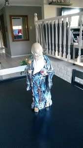" Antique " Outstanding  Size 45.5cms High Chinese IMMORTAL  "MUDMAN"   Very Rare