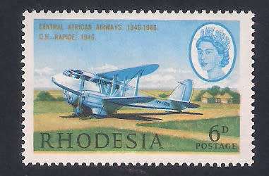 RHODESIA. SACC 161. VARIETY. " DOUBLE PROPELLA" UMM. GOOD VALUE.