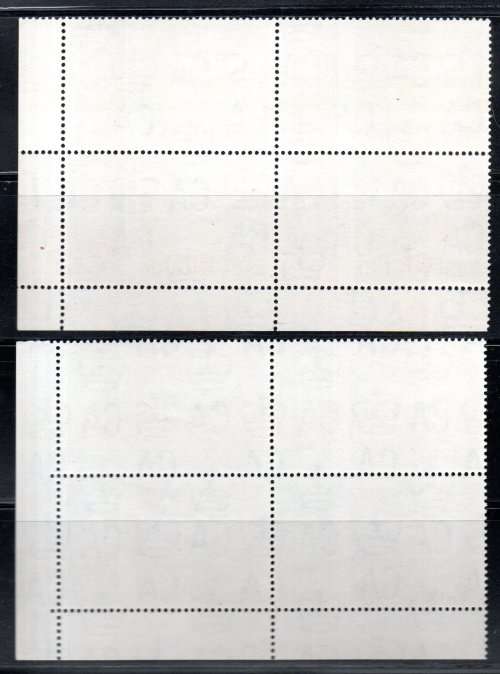 BASUTOLAND 1965 INTERNATIONAL COOPERATION YEAR SET OF (X2) CONTROL BLOCKS. CC94/5. NICE ITEMS.