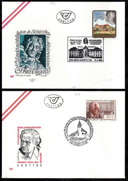 AUSTRIA 1980`s SELECTION OF (X20) FIRST DAY COVERS. AS PER (X10) SCANS. GREAT LOT.