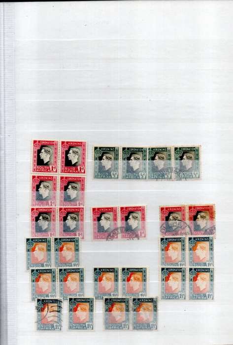 PRINZ 2016 STOCKBOOK 2ND HAND. 16 PAGES/32 SIDES WITH MINT/USED PRE-UNION, UNION, RSA ETC. NB: READ!