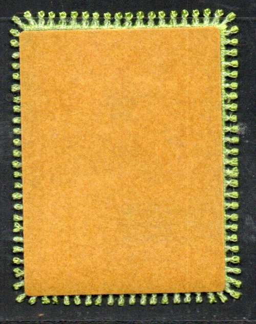 AUSTRIA 2005 VORARLBERG EMBROIDERY EDELWEISS FABRIC STAMP. SG2771. CV GBP 9.75. LOVELY ITEM.