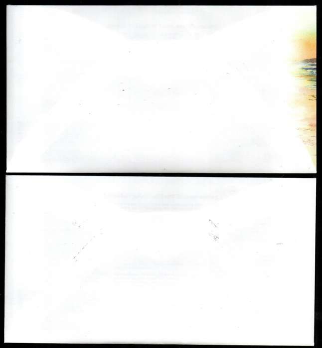 RSA 2015 JELLYFISH IN SA FDC NOs 8.86 AND 8.87. AS PER SCANS. LOVELY MODERN.