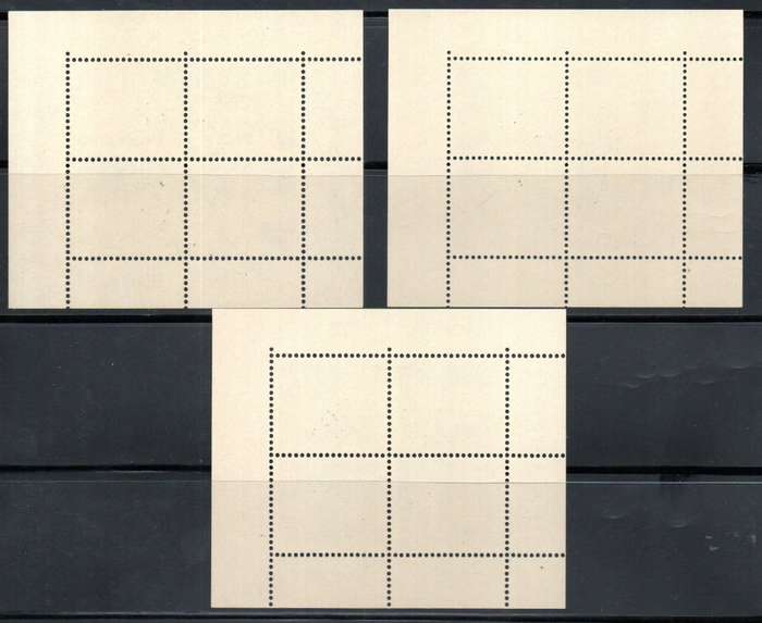 RHODESIA 1972 `RHOPHIL 1972` SELECTION OF MINT SHEETS (SOME MM). AS PER SCANS.