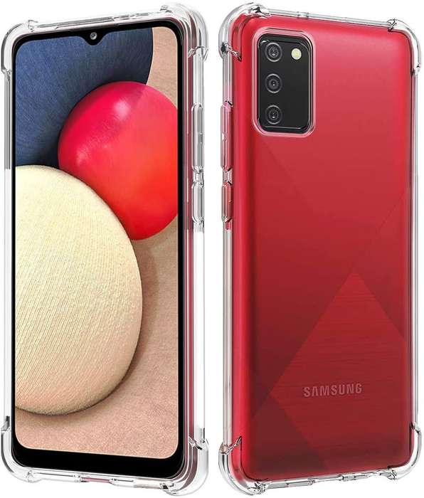 Samsung A02s Case Protective Shockproof Gel Phone Case Clear (Local Stock) (Brand New)