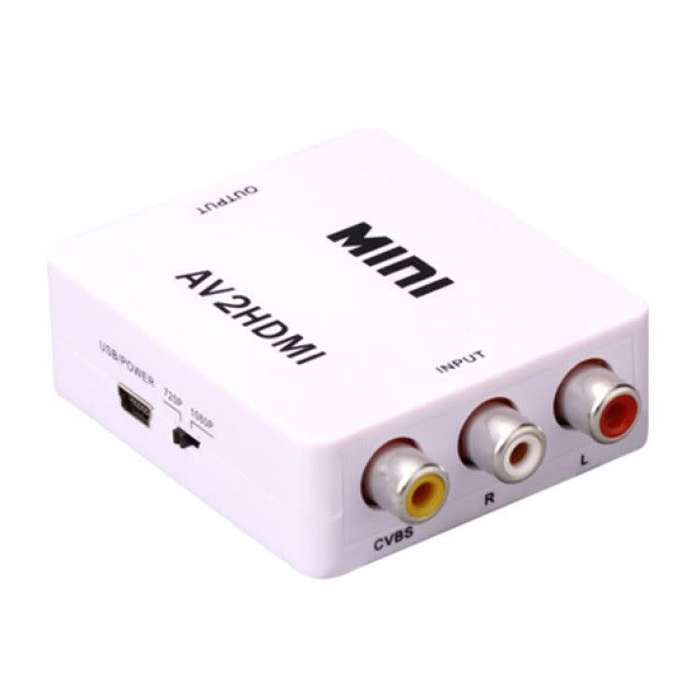 AV to HDMI Converter Box (Local Stock) (Brand New)