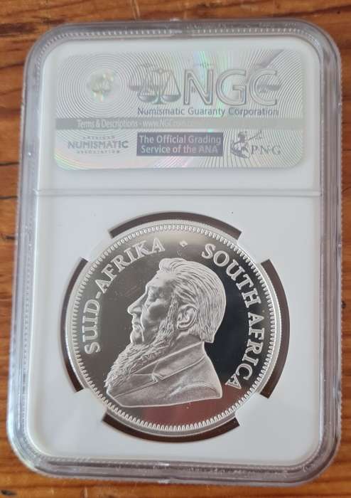 2017 SA Silver KrugerRand - 50th Annversary