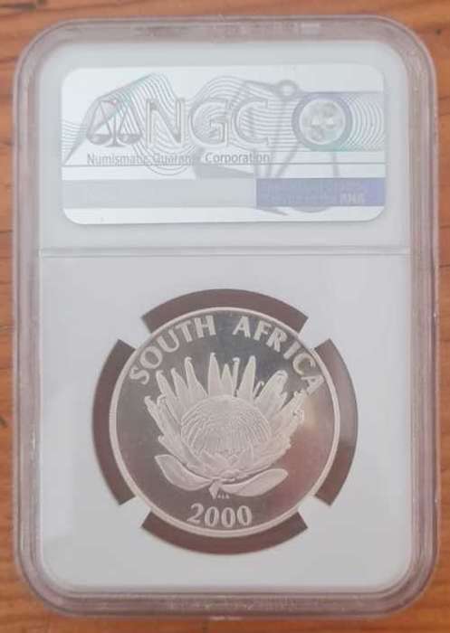 2000 Silver 1 Rand - Wine Production