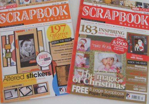 Scrapbooking Magazines 2 x