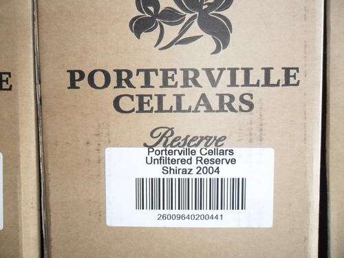 Porterville 2004 Unfiltered Reserve Shiraz