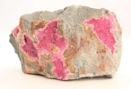 Cobaltoan Calcite on Matrix, Mashamba West Mine, DRC